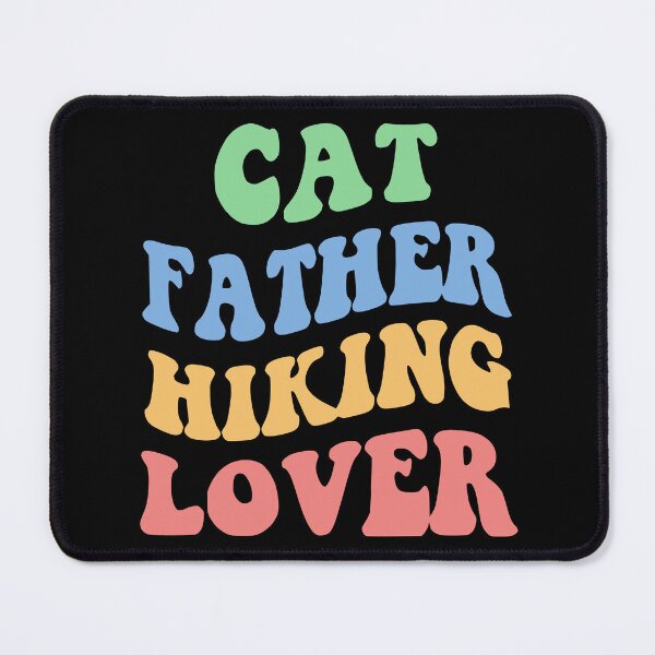Item preview, Cat Father Hiking Lover IV designed and sold by Lemon Pepper.