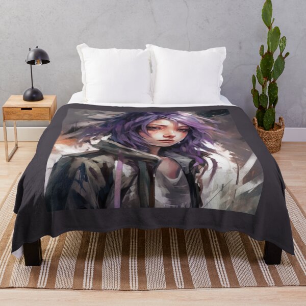 Item preview, Purple hair Girl designed and sold by Blueblock.