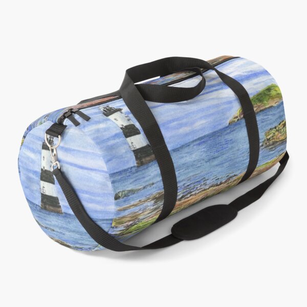 Item preview, Trwyn Du Lighthouse and Ynys Seiriol or Puffin Island from Penmon Point designed and sold by LymphomaLass.