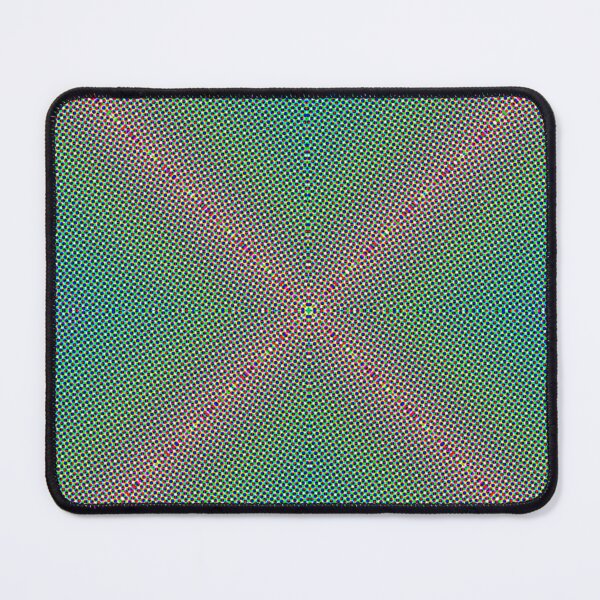 Item preview, Pink and Green Halftone Abstract X Retro 50s 60s Pattern Illusion Color Gradient designed and sold by kattakitty.