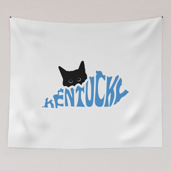 Item preview, Cat Loves Kentucky | State Pride Shirt for Pet Lovers designed and sold by GoblinBoutique.