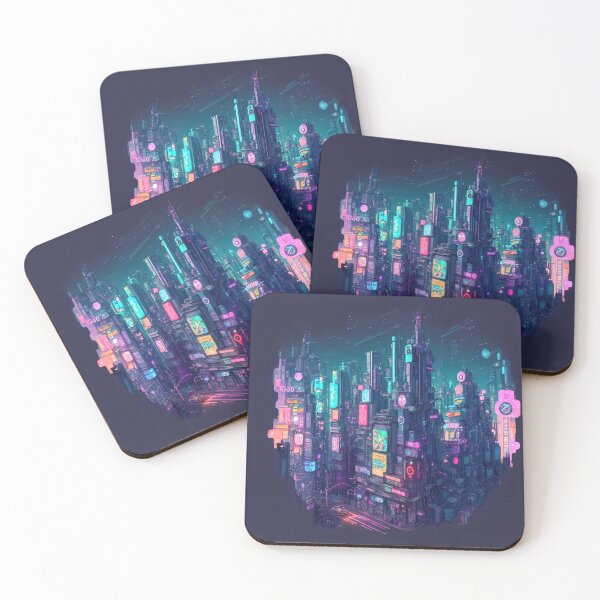 Item preview, Night flight through the cyber universe designed and sold by Minpadesign.