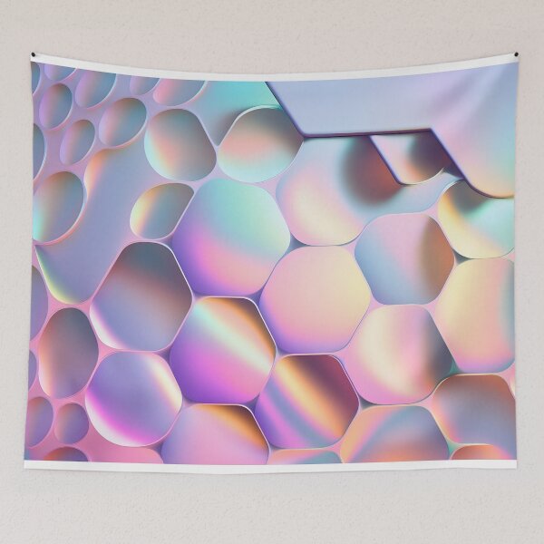 Item preview, Holographic neon crumpled background. Gradient designed and sold by anytka.