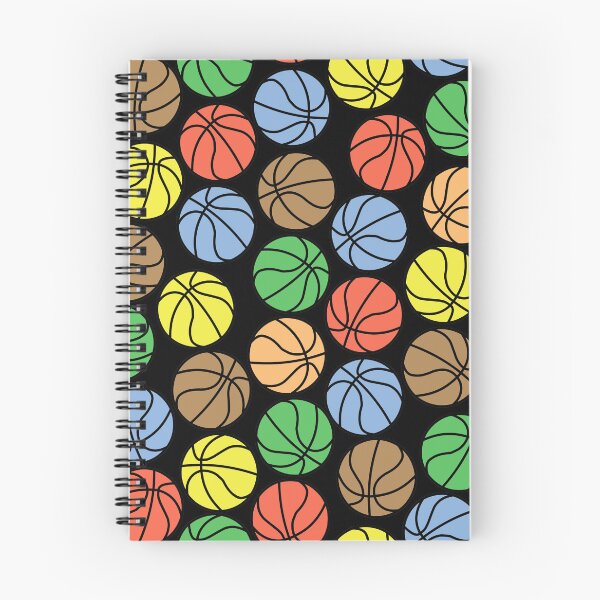 Item preview, Colorful Basketballs Pattern designed and sold by BartholGraphics.