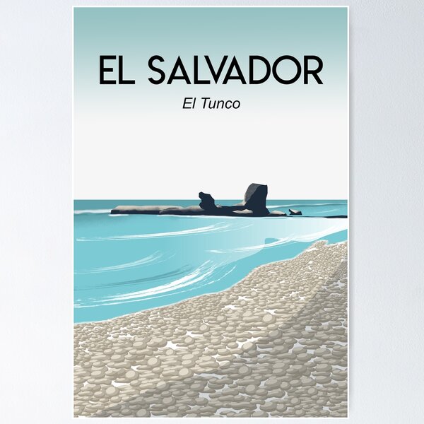 Item preview, El salvador el tunco beach  designed and sold by Arctic frame studio.