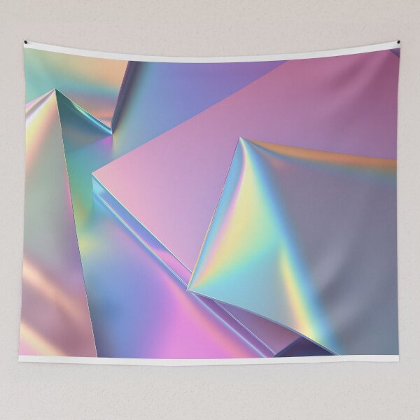 Item preview, Holographic neon crumpled background. Gradient designed and sold by anytka.