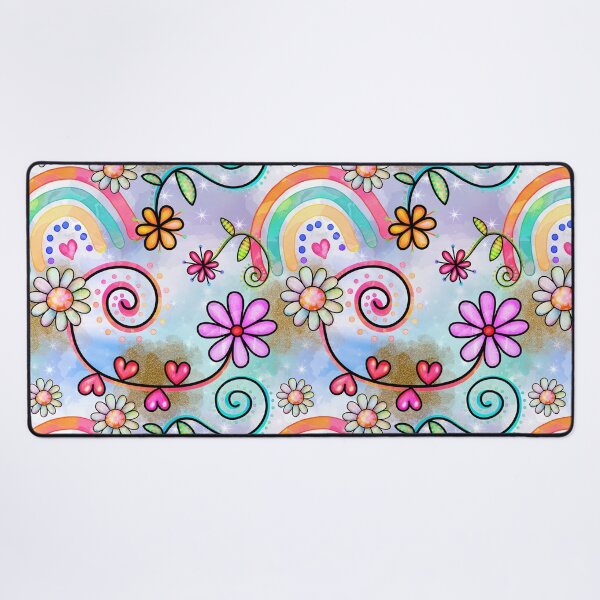 Item preview, Whimsical Flowers and Colorful Doodles designed and sold by frankie5368.