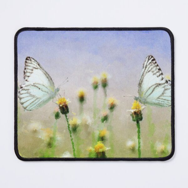 Item preview, Butterflies on chamomile designed and sold by Paint Dream  Style.