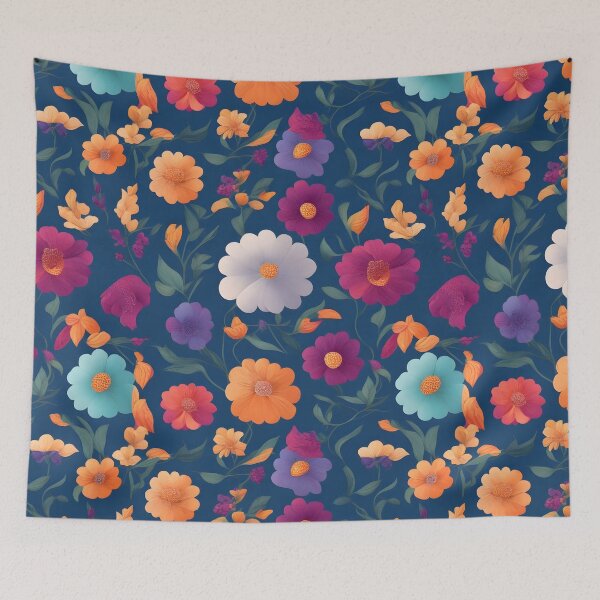 Item preview, Colorful Spring Flowers Floral Patterns designed and sold by Wonder Of Light.