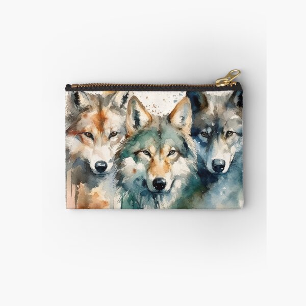 Item preview, Watercolor Wash Wolves designed and sold by Matt's Artificial Nature.
