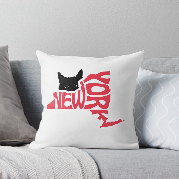 Item preview, Cat Loves New York | State Pride Shirt for Pet Lovers designed and sold by GoblinBoutique.