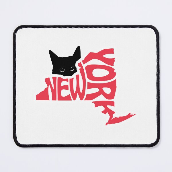 Item preview, Cat Loves New York | State Pride Shirt for Pet Lovers designed and sold by GoblinBoutique.