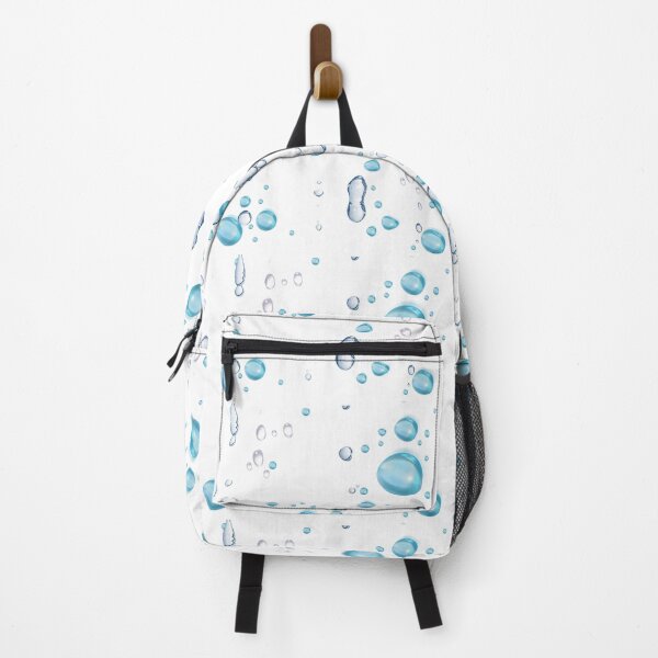 Item preview, Drops of water - silver and blue designed and sold by BababuuuPrint.