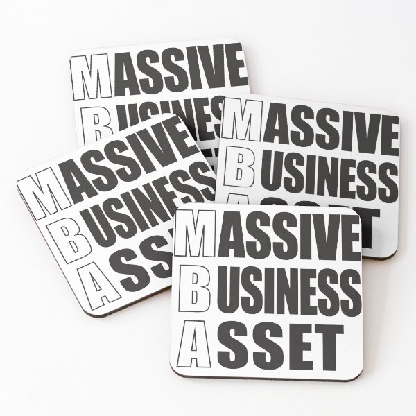 Item preview, Massive Business Asset (White) designed and sold by m-cronin-arts.