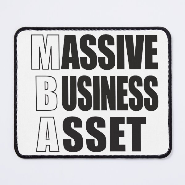 Item preview, Massive Business Asset (White) designed and sold by m-cronin-arts.