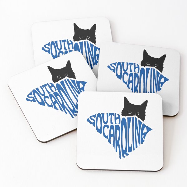 Item preview, Cat Loves South Carolina | State Pride Shirt for Pet Lovers designed and sold by GoblinBoutique.