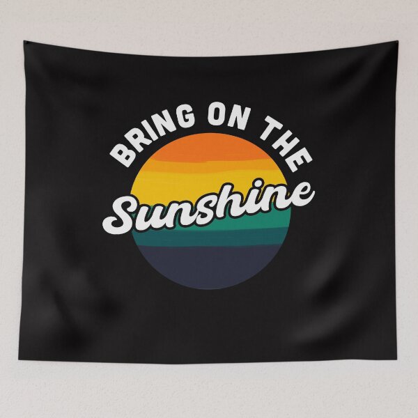 Item preview, Bring On the Sunshine Vacation Summer Souvenir designed and sold by Rustic Valley Studio.