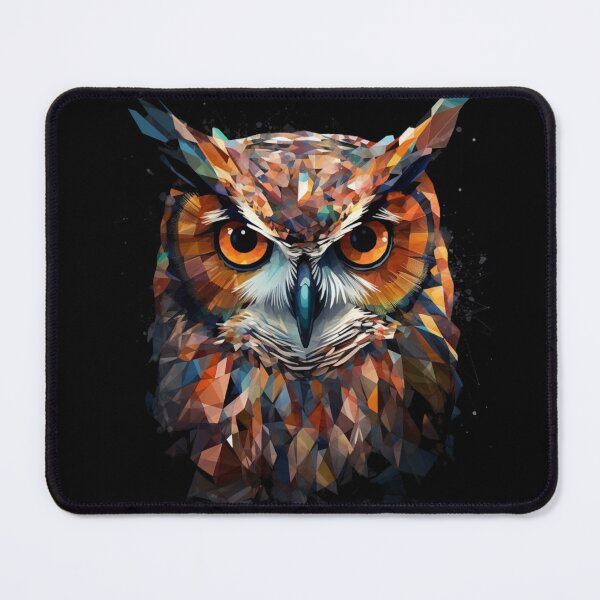 Item preview, Polygonal Owl Head designed and sold by UlDesigns.