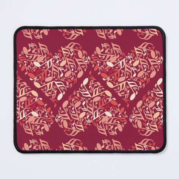 Item preview,  Music Notes Heart Reds Pattern designed and sold by BartholGraphics.