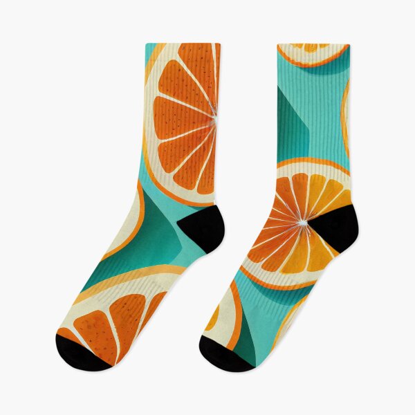 Artikelvorschau, Doodle orange elements. Hand drawn pattern illustrations entworfen und verkauft von anytka.