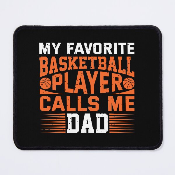 Item preview, My Favorite Basketball Player Calls Me Dad designed and sold by peacockcards.