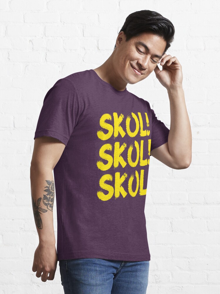 'Vikings Skol Vikings football' Men's T-Shirt | Spreadshirt