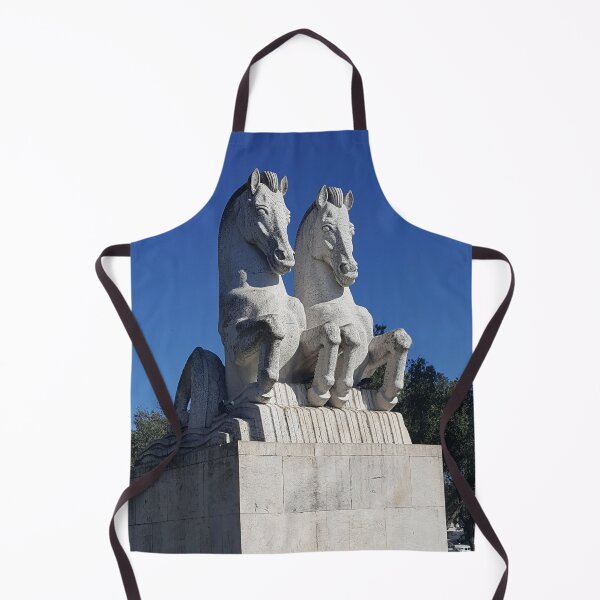 Item preview, Majestic Horse Statue against Blue Sky in Lisbon Portugal designed and sold by TreasleC.