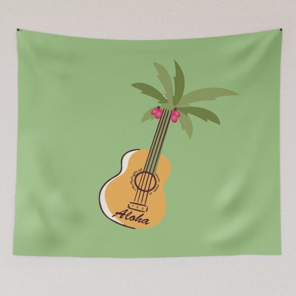 Item preview, Hawaiian Music Theme designed and sold by Priya Sehgal.