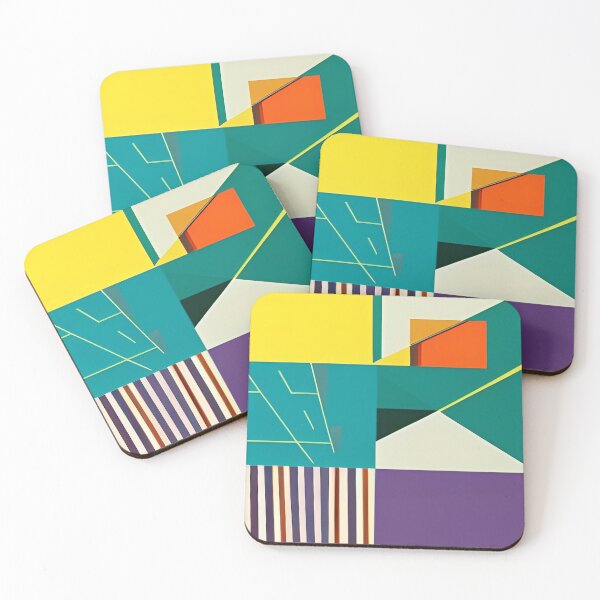 Item preview, Stripes and Abstract Shapes  designed and sold by deniselynnimage.