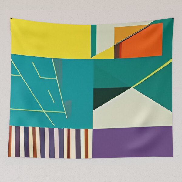 Item preview, Stripes and Abstract Shapes  designed and sold by deniselynnimage.