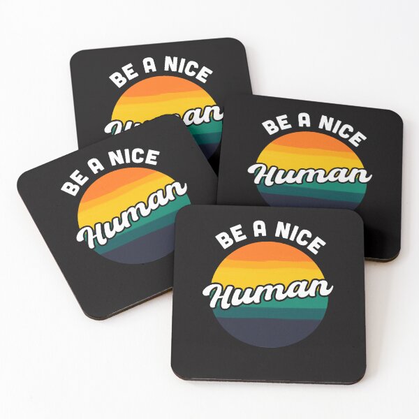 Item preview, Be a Nice Human  designed and sold by Rustic Valley Studio.