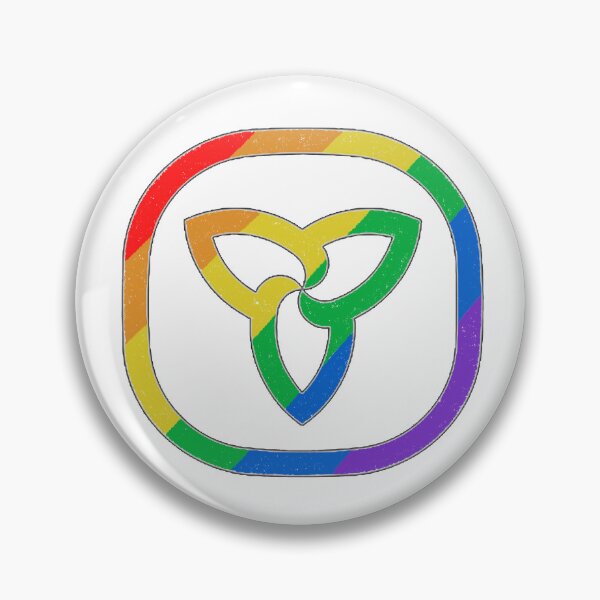 Item preview,  Rainbow Trillium - Ontario Pride designed and sold by BackgroundPixel.