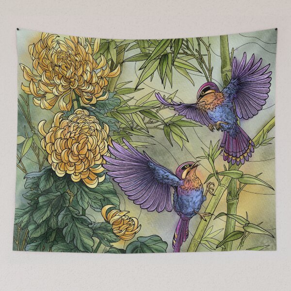 Item preview, Birds of the Jungle designed and sold by Slh69.