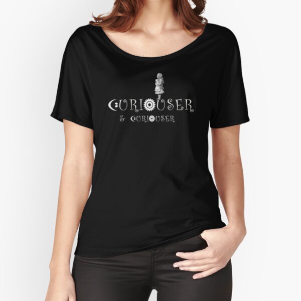 Item preview, Alice In Wonderland Quote - Curiouser & Curiouser  designed and sold by Gypsy  Queen.