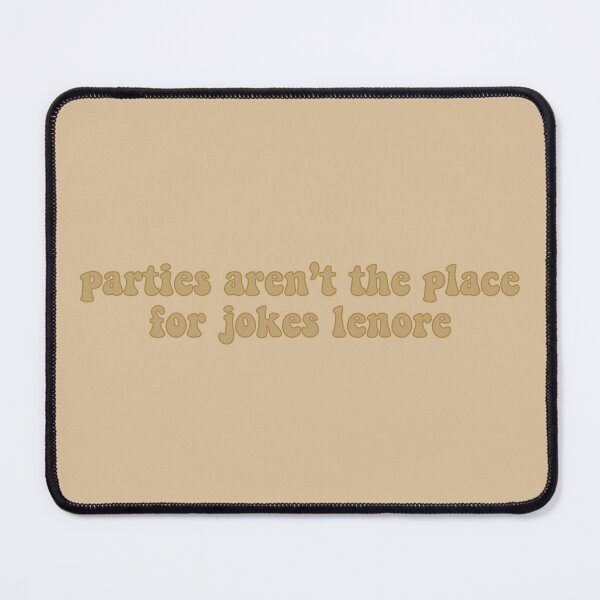 Item preview, Parties Aren’t the Place designed and sold by TheDayisOurs.