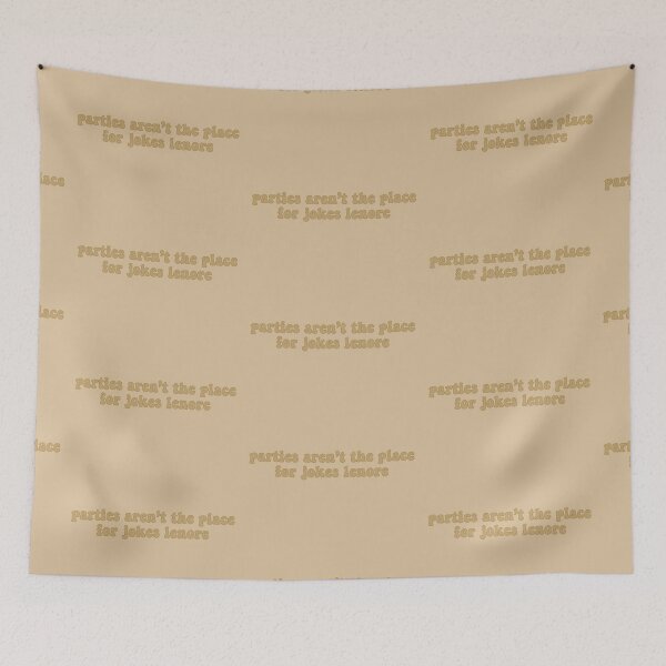 Item preview, Parties Aren’t the Place designed and sold by TheDayisOurs.