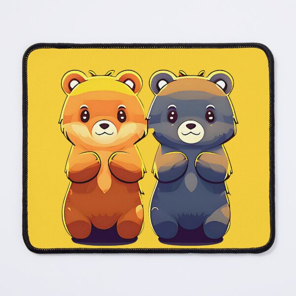 Item preview, Happy Adorable Couple Bear Design designed and sold by Cuteosaur.