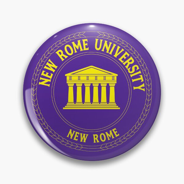 Item preview, Yellow New Rome University Crest designed and sold by emilylcornelius.