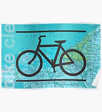 Fahrrad Ohio Poster