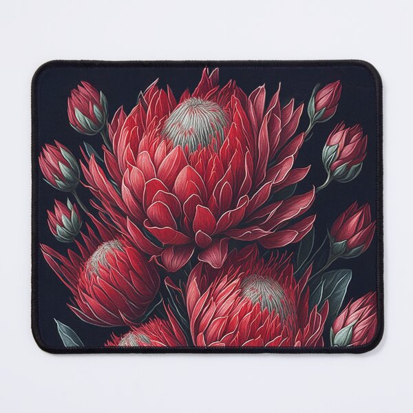 Item preview, King Protea Flower | South Africa National Flower | National Sport Symbol designed and sold by d247.