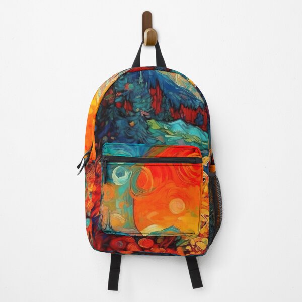 Item preview, Psychedelic Wolf Love at Sunrise designed and sold by Matt's Artificial Nature.