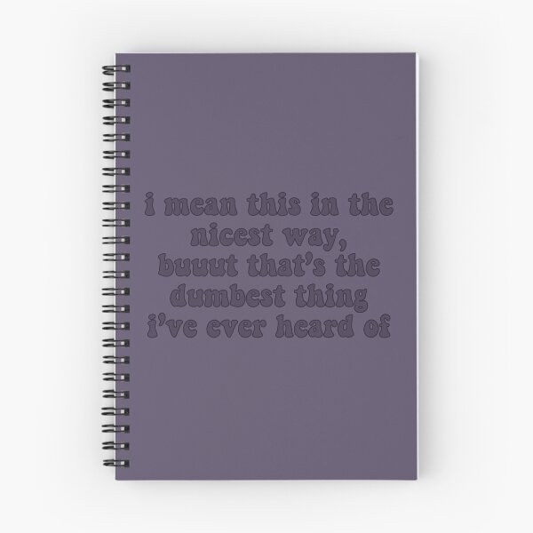 Item preview, I Mean This In The Nicest Way designed and sold by TheDayisOurs.