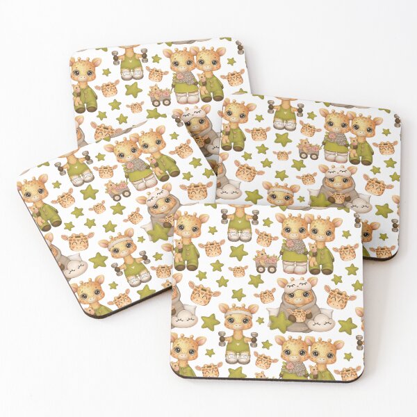 Item preview, Baby Giraffe Nursery Pattern-Baby Giraffe Pattern-Giraffe Pattern-Giraffe Nursery Pattern designed and sold by Fine-Spot.