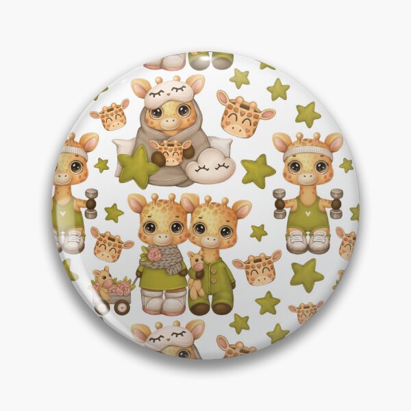 Item preview, Baby Giraffe Nursery Pattern-Baby Giraffe Pattern-Giraffe Pattern-Giraffe Nursery Pattern designed and sold by Fine-Spot.