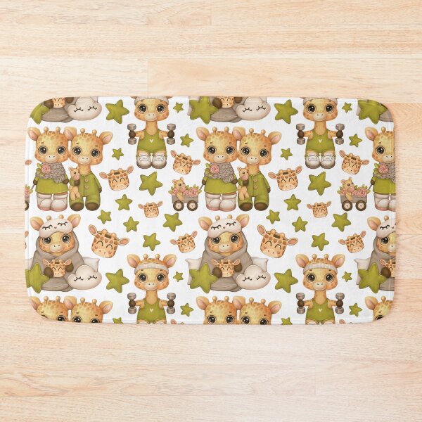 Item preview, Baby Giraffe Nursery Pattern-Baby Giraffe Pattern-Giraffe Pattern-Giraffe Nursery Pattern designed and sold by Fine-Spot.