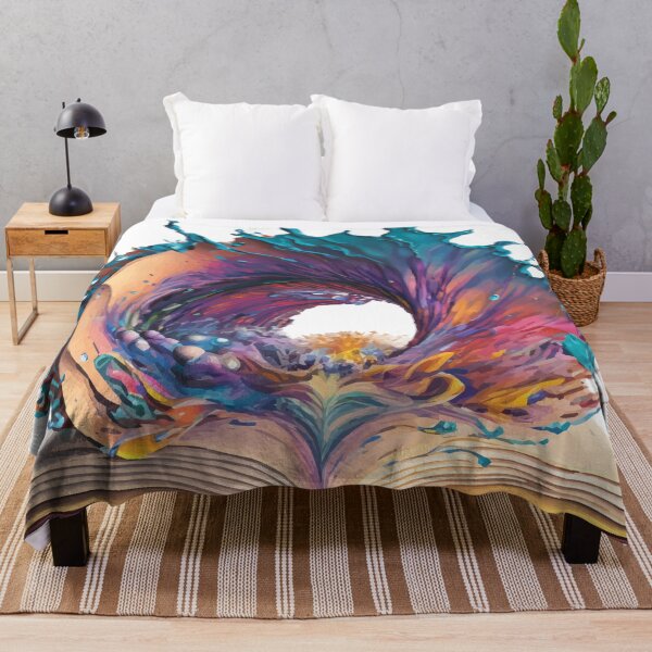 Item preview, An Open Book with a Paint Swirl - Read Vibrant designed and sold by GVRDesign.