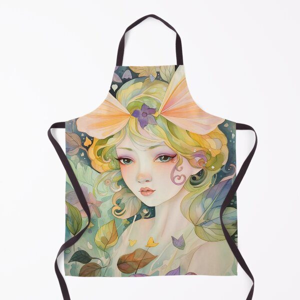 Item preview, Cute Fairy in the Floral Garden designed and sold by Red Witch Art.