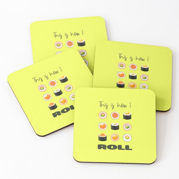 Item preview, This Is How I Roll (on Green) designed and sold by epinkb.