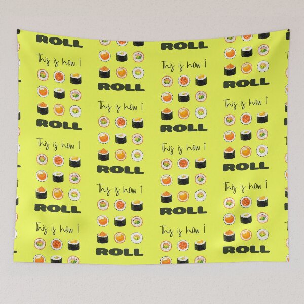 Item preview, This Is How I Roll (on Green) designed and sold by epinkb.