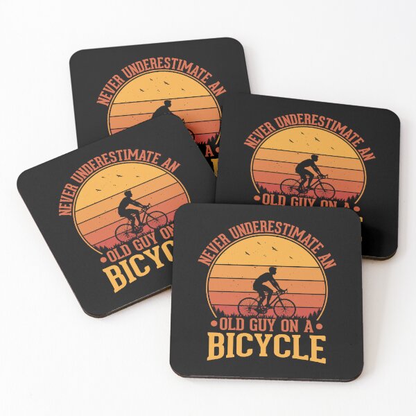 Item preview, Old Guy on a Bicycle designed and sold by peacockcards.